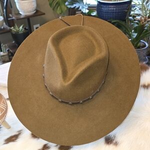 Idyllwind Brown Cowboy Hat With Leather Studed Band